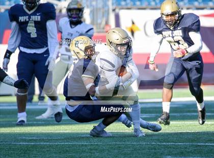 Thumbnail 3 in Pope John XXIII vs. St. Bernard's Central Catholic (MIAA Division 8 Final) photogallery.