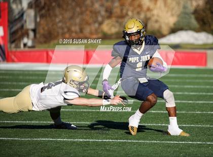 Thumbnail 2 in Pope John XXIII vs. St. Bernard's Central Catholic (MIAA Division 8 Final) photogallery.