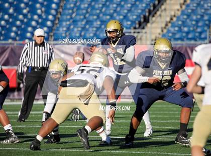 Thumbnail 3 in Pope John XXIII vs. St. Bernard's Central Catholic (MIAA Division 8 Final) photogallery.