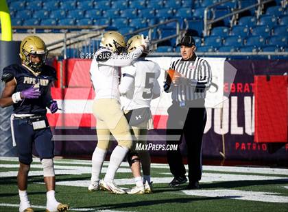 Thumbnail 3 in Pope John XXIII vs. St. Bernard's Central Catholic (MIAA Division 8 Final) photogallery.