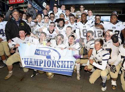 Thumbnail 2 in Pope John XXIII vs. St. Bernard's Central Catholic (MIAA Division 8 Final) photogallery.