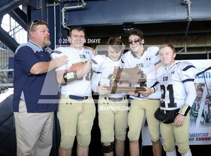 Thumbnail 2 in Pope John XXIII vs. St. Bernard's Central Catholic (MIAA Division 8 Final) photogallery.