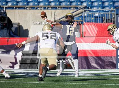 Thumbnail 3 in Pope John XXIII vs. St. Bernard's Central Catholic (MIAA Division 8 Final) photogallery.