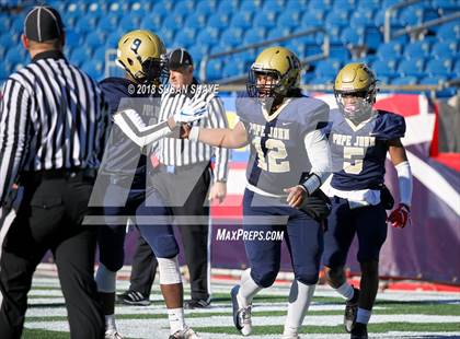 Thumbnail 1 in Pope John XXIII vs. St. Bernard's Central Catholic (MIAA Division 8 Final) photogallery.