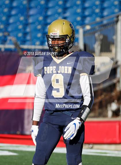 Thumbnail 2 in Pope John XXIII vs. St. Bernard's Central Catholic (MIAA Division 8 Final) photogallery.