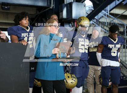 Thumbnail 3 in Pope John XXIII vs. St. Bernard's Central Catholic (MIAA Division 8 Final) photogallery.