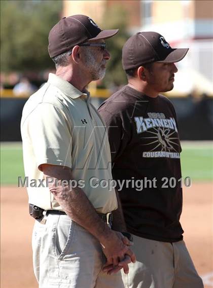 Thumbnail 2 in Kennedy vs. Chatsworth (CIF LACS Championship Final) photogallery.