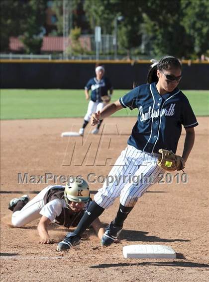 Thumbnail 2 in Kennedy vs. Chatsworth (CIF LACS Championship Final) photogallery.