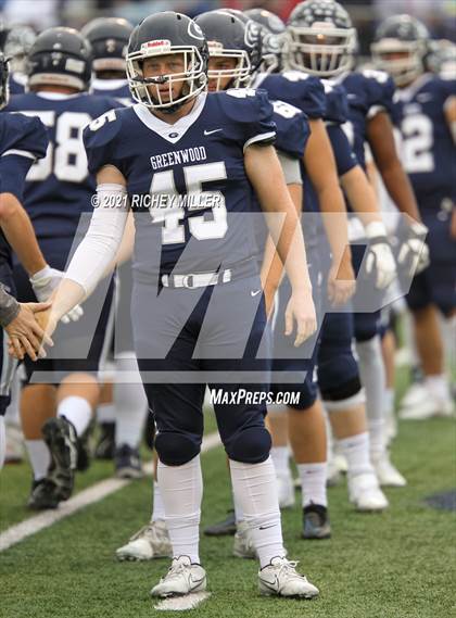 Thumbnail 3 in Greenwood vs. El Dorado (AAA 6A Final) photogallery.