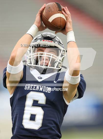 Thumbnail 2 in Greenwood vs. El Dorado (AAA 6A Final) photogallery.