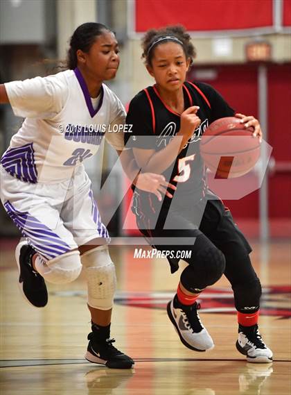 Thumbnail 3 in Rancho Cucamonga vs. Ayala (Ayala JV Tournament) photogallery.