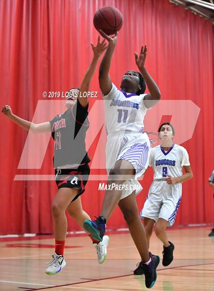 Thumbnail 2 in Rancho Cucamonga vs. Ayala (Ayala JV Tournament) photogallery.
