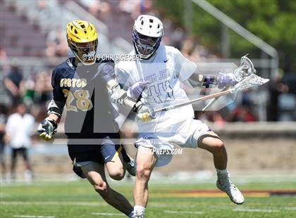 Thumbnail 2 in John Jay vs. Victor (NYSPHSAA Class B Final) photogallery.