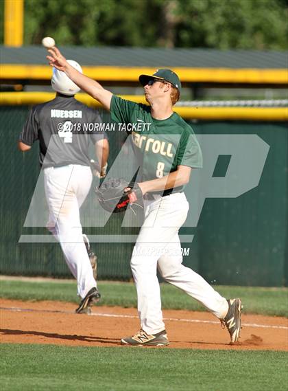 Thumbnail 2 in Eisenhower vs Bishop Carroll (KSHSAA 5A Regional Playoff) photogallery.