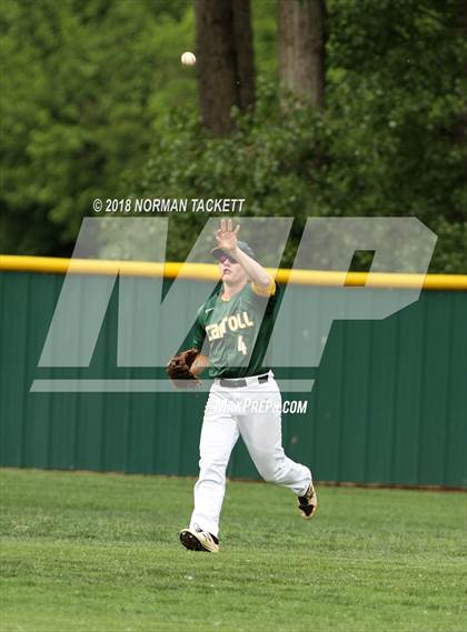 Thumbnail 3 in Eisenhower vs Bishop Carroll (KSHSAA 5A Regional Playoff) photogallery.