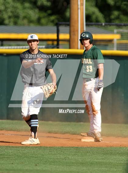 Thumbnail 1 in Eisenhower vs Bishop Carroll (KSHSAA 5A Regional Playoff) photogallery.