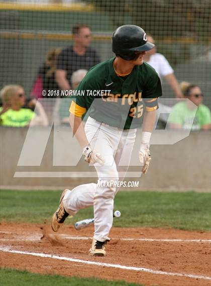 Thumbnail 3 in Eisenhower vs Bishop Carroll (KSHSAA 5A Regional Playoff) photogallery.