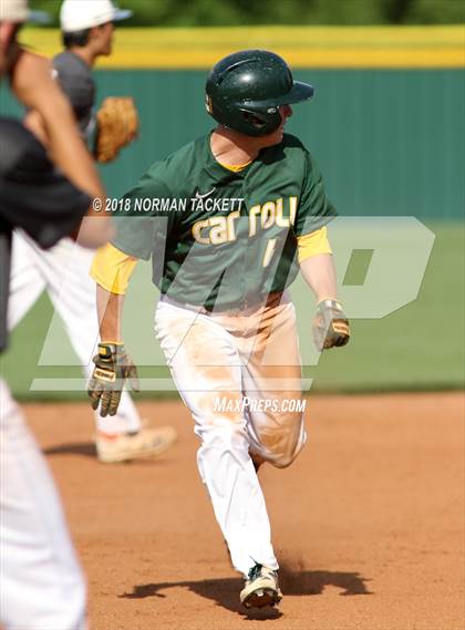 Thumbnail 3 in Eisenhower vs Bishop Carroll (KSHSAA 5A Regional Playoff) photogallery.