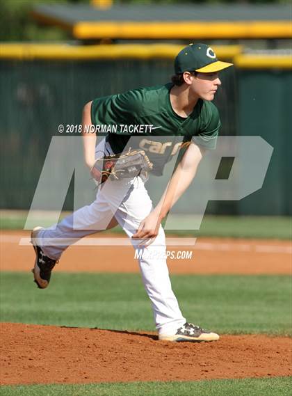 Thumbnail 3 in Eisenhower vs Bishop Carroll (KSHSAA 5A Regional Playoff) photogallery.