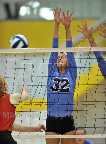 Thumbnail 1 in Villa Maria Academy vs Gwynedd Mercy Academy (District 1 Semifinal) photogallery.