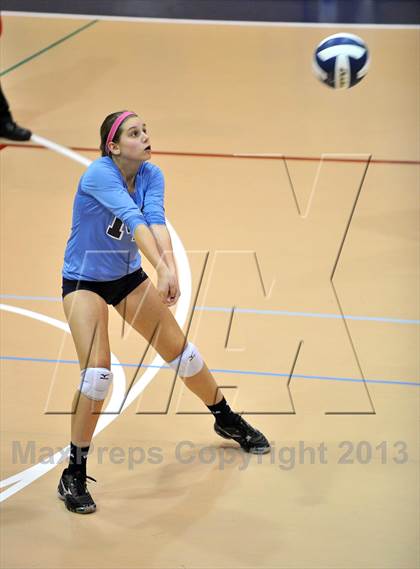 Thumbnail 2 in Villa Maria Academy vs Gwynedd Mercy Academy (District 1 Semifinal) photogallery.