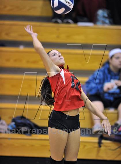 Thumbnail 3 in Villa Maria Academy vs Gwynedd Mercy Academy (District 1 Semifinal) photogallery.