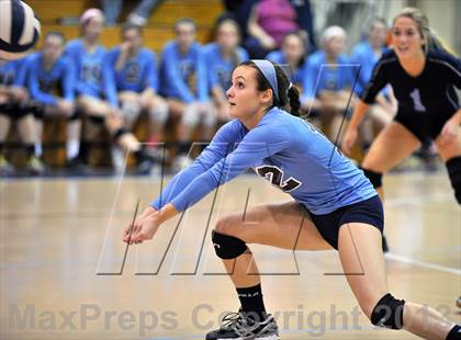 Thumbnail 1 in Villa Maria Academy vs Gwynedd Mercy Academy (District 1 Semifinal) photogallery.