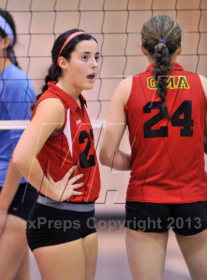 Thumbnail 2 in Villa Maria Academy vs Gwynedd Mercy Academy (District 1 Semifinal) photogallery.