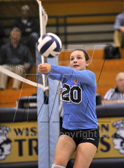 Thumbnail 3 in Villa Maria Academy vs Gwynedd Mercy Academy (District 1 Semifinal) photogallery.