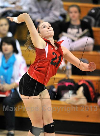 Thumbnail 2 in Villa Maria Academy vs Gwynedd Mercy Academy (District 1 Semifinal) photogallery.