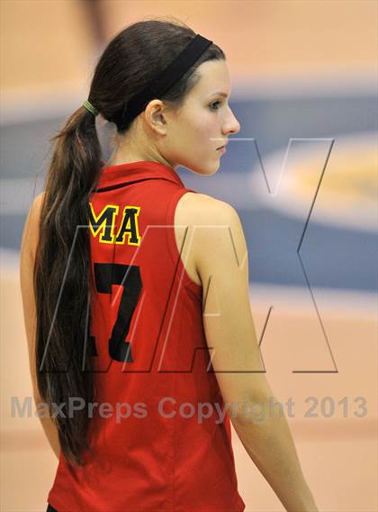 Thumbnail 3 in Villa Maria Academy vs Gwynedd Mercy Academy (District 1 Semifinal) photogallery.