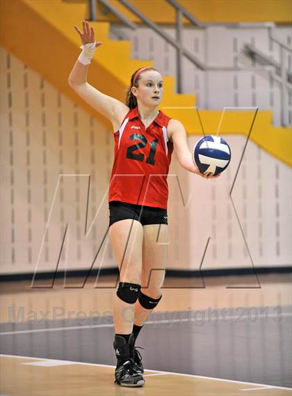 Thumbnail 2 in Villa Maria Academy vs Gwynedd Mercy Academy (District 1 Semifinal) photogallery.