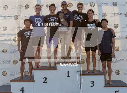 Thumbnail 2 in CIF Boys Swimming Championships (Team Awards) photogallery.