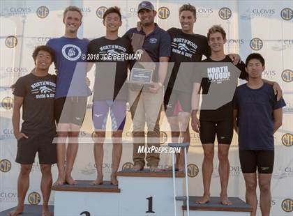 Thumbnail 2 in CIF Boys Swimming Championships (Team Awards) photogallery.