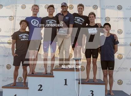 Thumbnail 3 in CIF Boys Swimming Championships (Team Awards) photogallery.