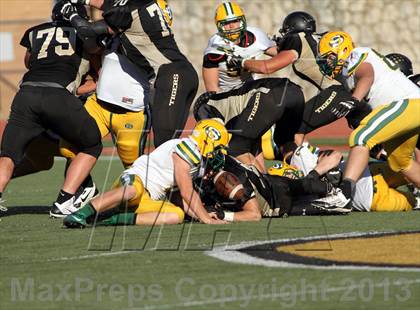 Thumbnail 1 in Blue Valley vs. South (KSHSAA Class 5A Final) photogallery.