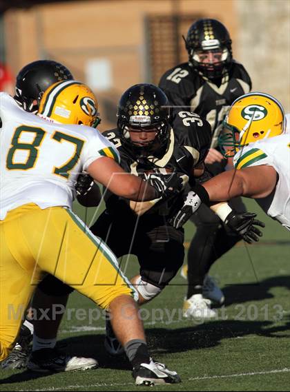 Thumbnail 2 in Blue Valley vs. South (KSHSAA Class 5A Final) photogallery.