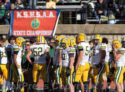 Thumbnail 3 in Blue Valley vs. South (KSHSAA Class 5A Final) photogallery.