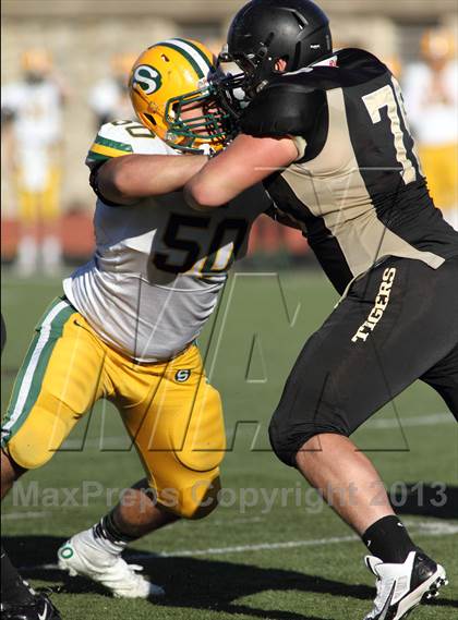 Thumbnail 1 in Blue Valley vs. South (KSHSAA Class 5A Final) photogallery.