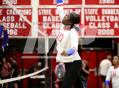 Thumbnail 3 in Coolidge vs Casa Grande (The Florence VB Invitational) photogallery.