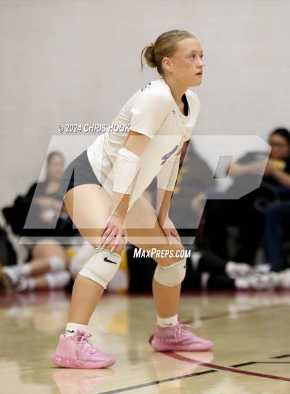 Thumbnail 3 in Coolidge vs Casa Grande (The Florence VB Invitational) photogallery.