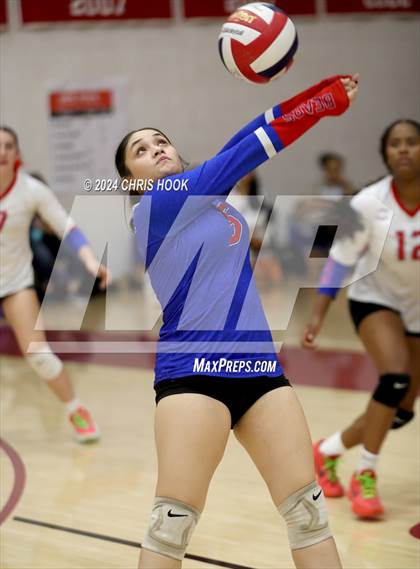 Thumbnail 3 in Coolidge vs Casa Grande (The Florence VB Invitational) photogallery.
