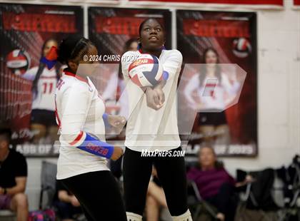 Thumbnail 3 in Coolidge vs Casa Grande (The Florence VB Invitational) photogallery.