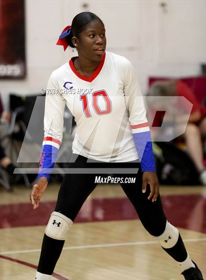 Thumbnail 1 in Coolidge vs Casa Grande (The Florence VB Invitational) photogallery.