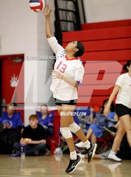Thumbnail 3 in Coolidge vs Casa Grande (The Florence VB Invitational) photogallery.