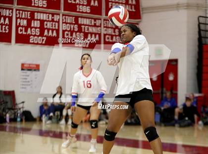 Thumbnail 1 in Coolidge vs Casa Grande (The Florence VB Invitational) photogallery.