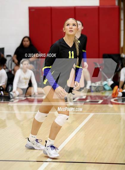 Thumbnail 2 in Coolidge vs Casa Grande (The Florence VB Invitational) photogallery.