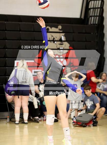 Thumbnail 2 in Coolidge vs Casa Grande (The Florence VB Invitational) photogallery.