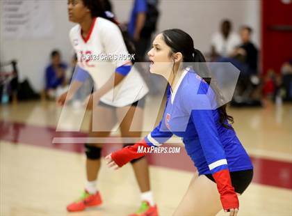 Thumbnail 3 in Coolidge vs Casa Grande (The Florence VB Invitational) photogallery.