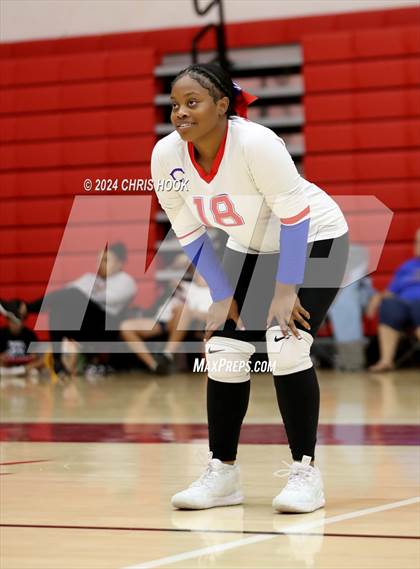 Thumbnail 1 in Coolidge vs Casa Grande (The Florence VB Invitational) photogallery.